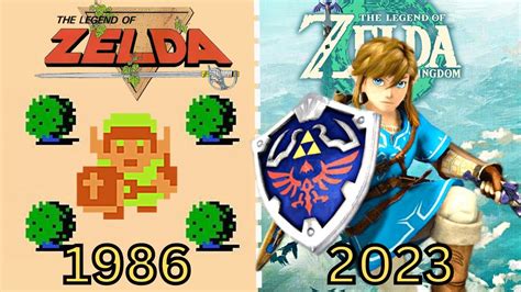 evolution of zelda games